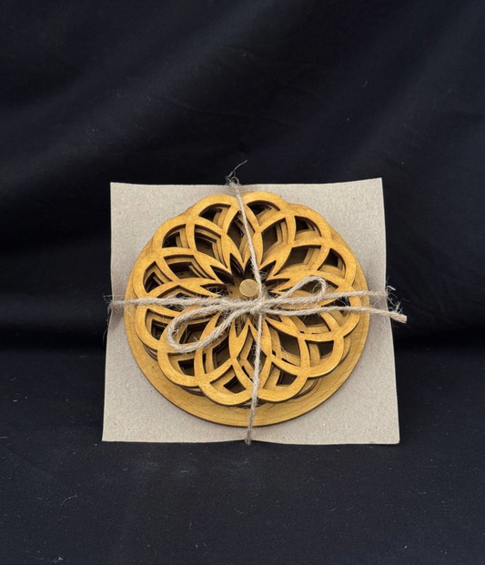 Suport de Lemn Floral