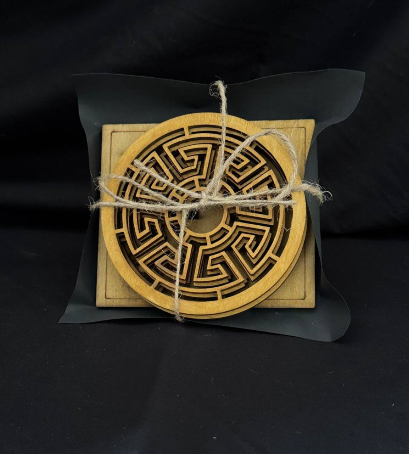 Suport de Lemn Mandala