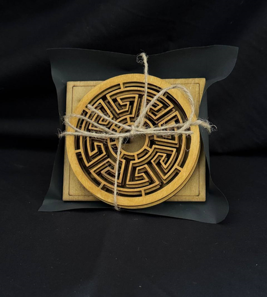 Suport de Lemn Mandala